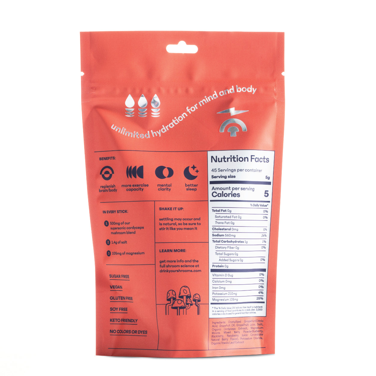 Cosmic Berry Electrolyte Mix (45-Serving Bag)